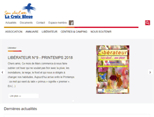 Tablet Screenshot of croixbleue.fr